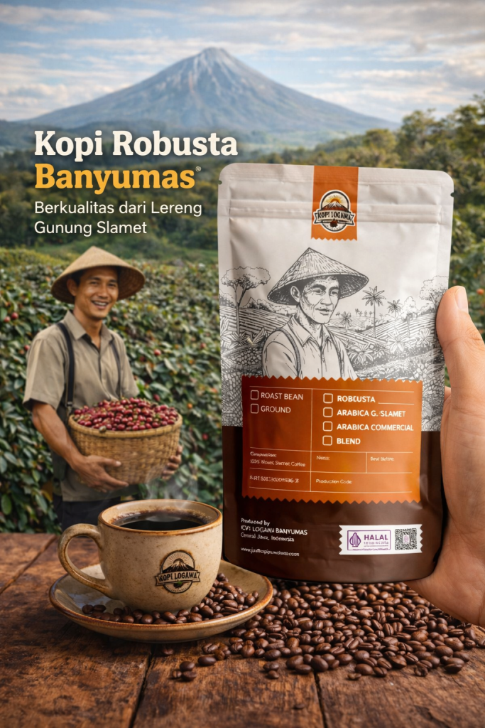 Kopi Robusta Banyumas Berkualitas dari Lereng Gunung Slamet